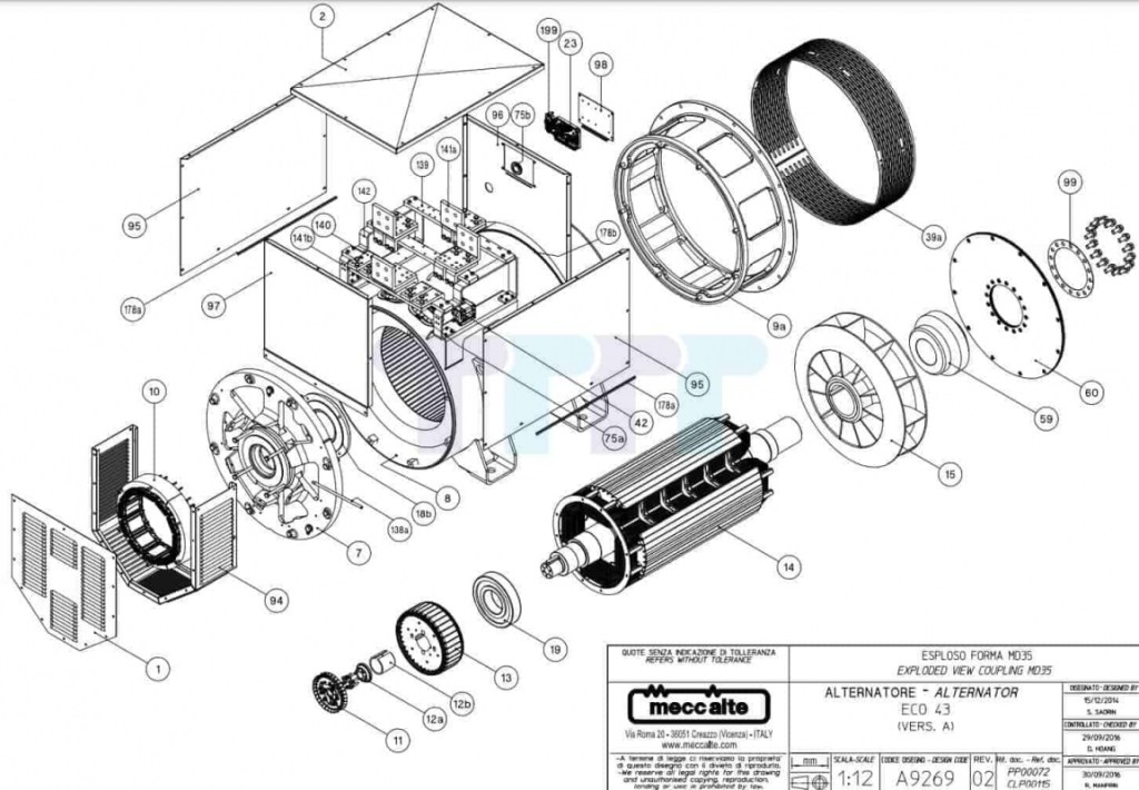 Tại sao chọn phụ tùng Mecc Alte ECO43 cho dự án của&nbsp;bạn?